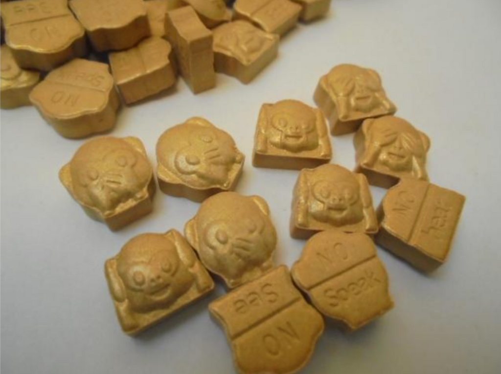 Three Wise Mоnkеуѕ MDMA 260 mg 200 mg XTC pill