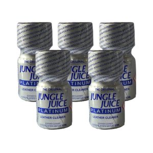 JUNGLE JUICE PLATINUM LEATHER CLEANER POPPERS - 10ML - 5 PACK